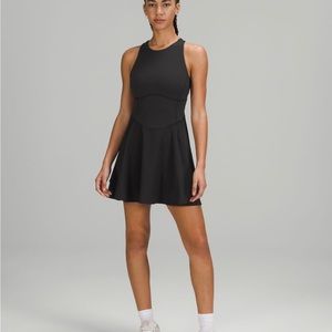 Lululemon court crush dress in black